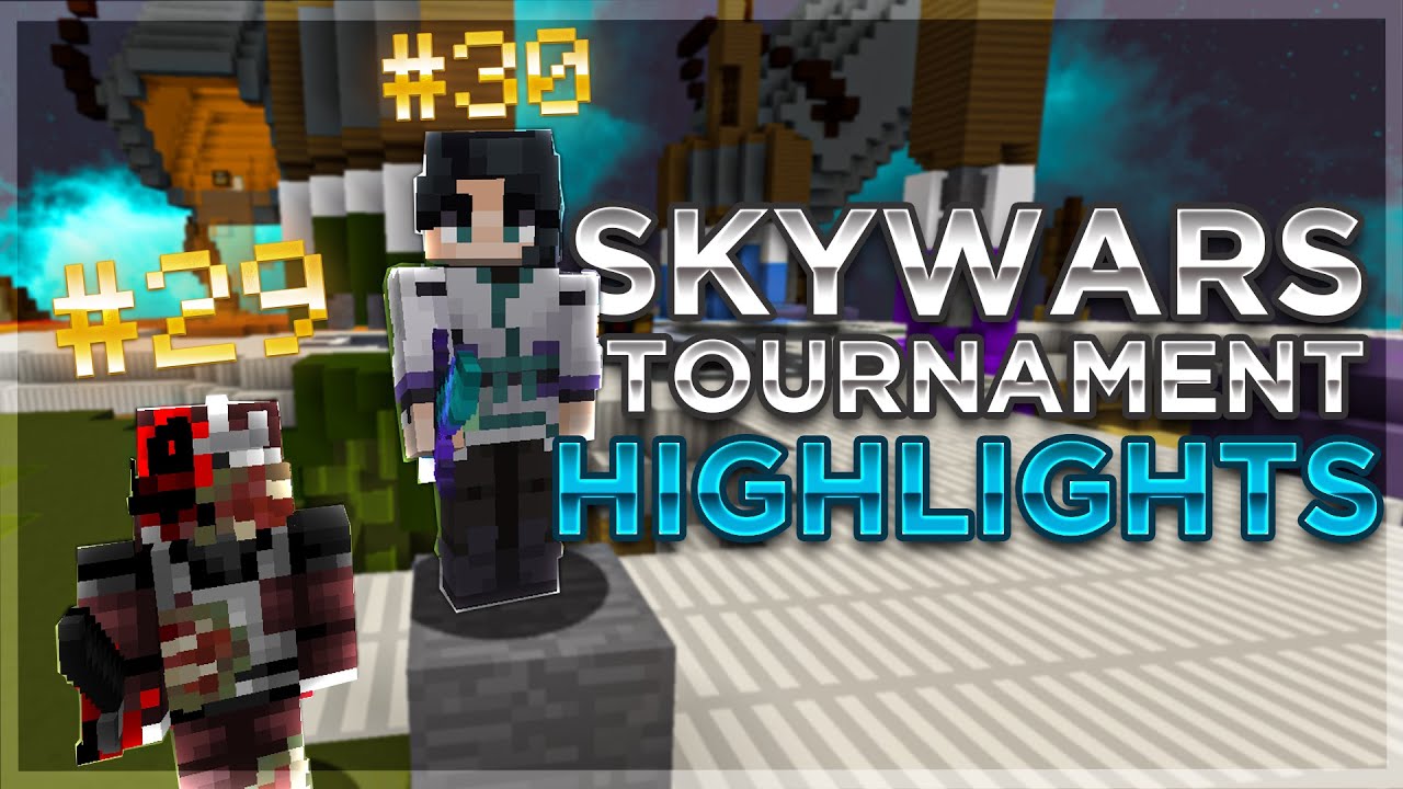 HYPIXEL SKYWARS DOUBLES TOURNAMENT HIGHLIGHTS (TOP #30 PLACEMENT)