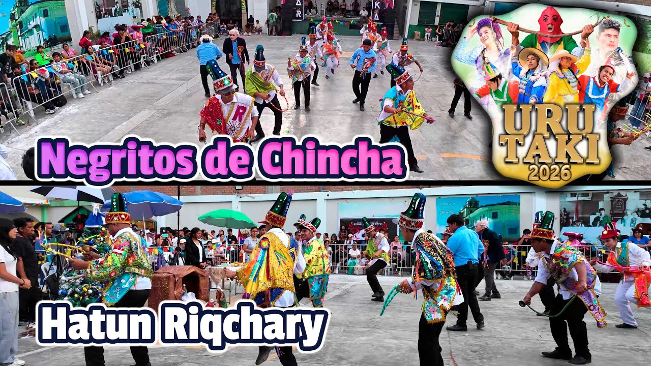 Negritos de Chincha - Ica - Hatun Riqchary / Uru Taki 2026 Yawar Marka