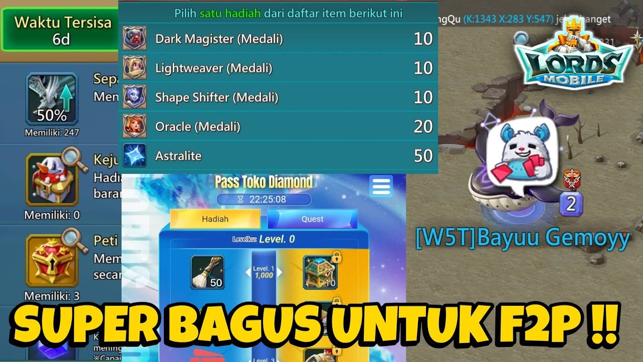 HADIAH EVENT SENILAI 10 JUTA+ GAK RUGI KALO KALIAN IKUT EVENT INI ASLI BRO