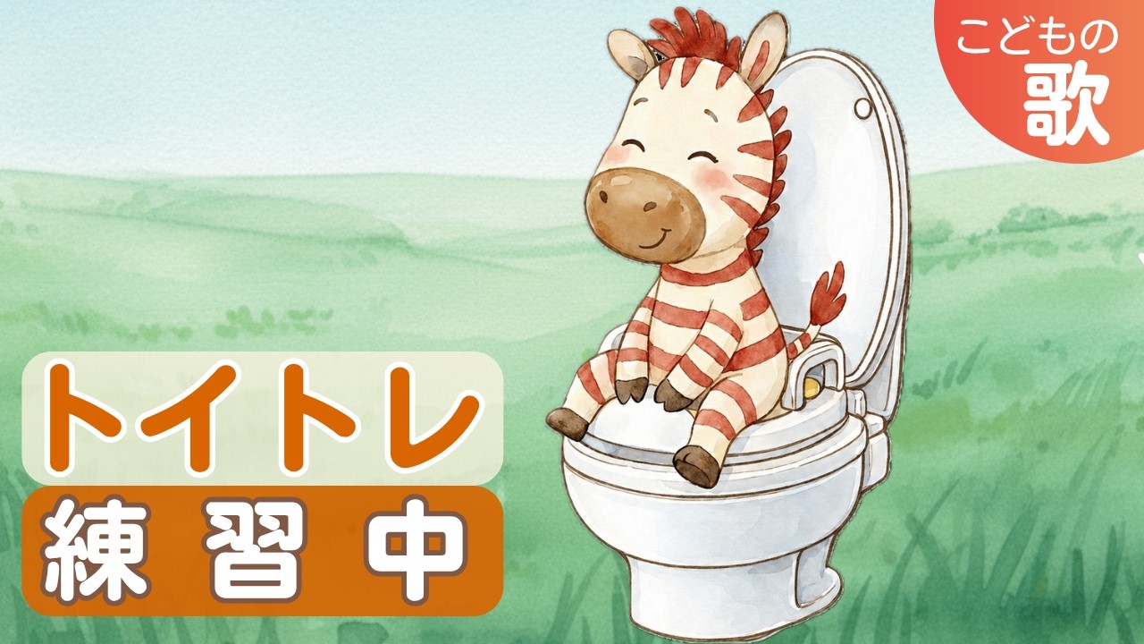トイトレ練習中｜あと少し編 応援メドレー｜こどもの歌