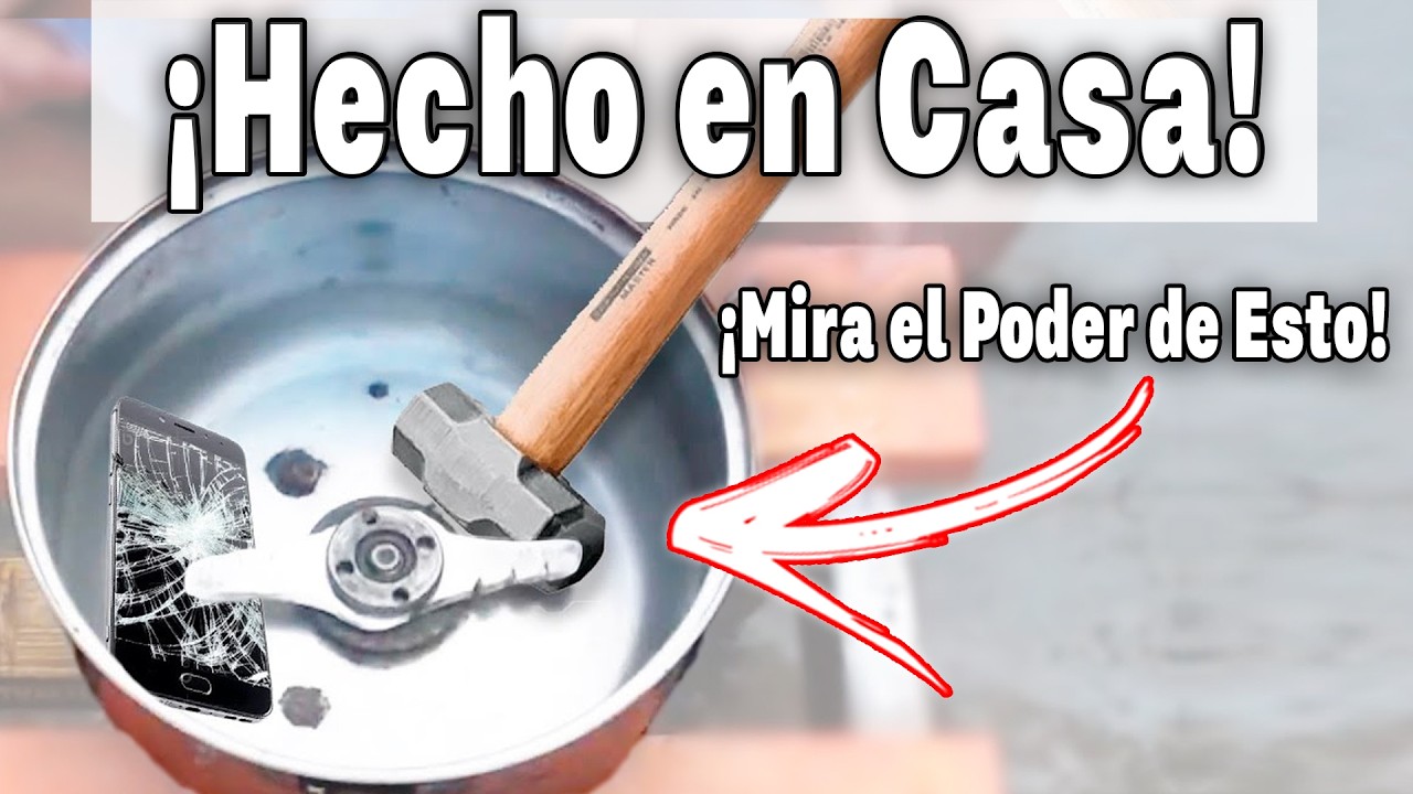 Mira Esto en Acción: Tritura Cualquier Cosa en Segundos (Hecho en Casa!)