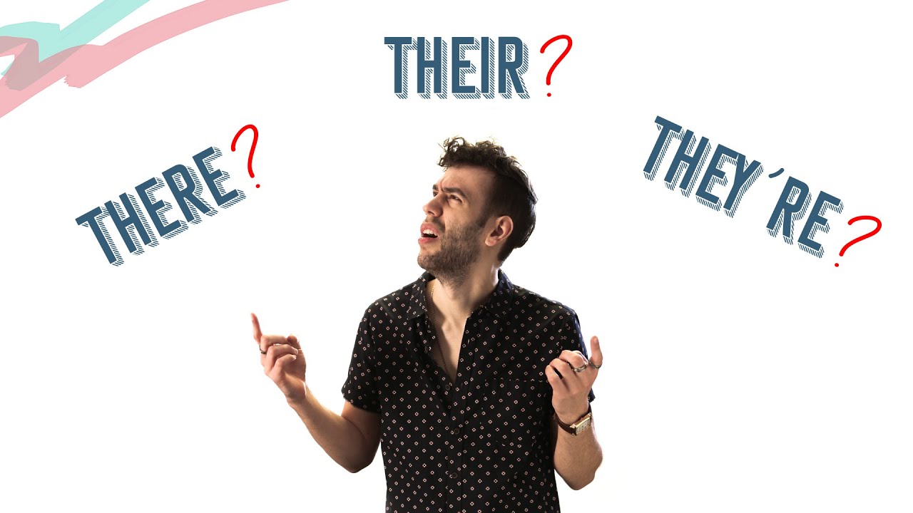 THERE, THEIR, & THEY'RE | English Lesson