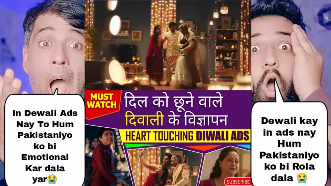 Top Heart Touching Emotional Dewali Ads | Best Dewali Ads | Pakistani Reactions