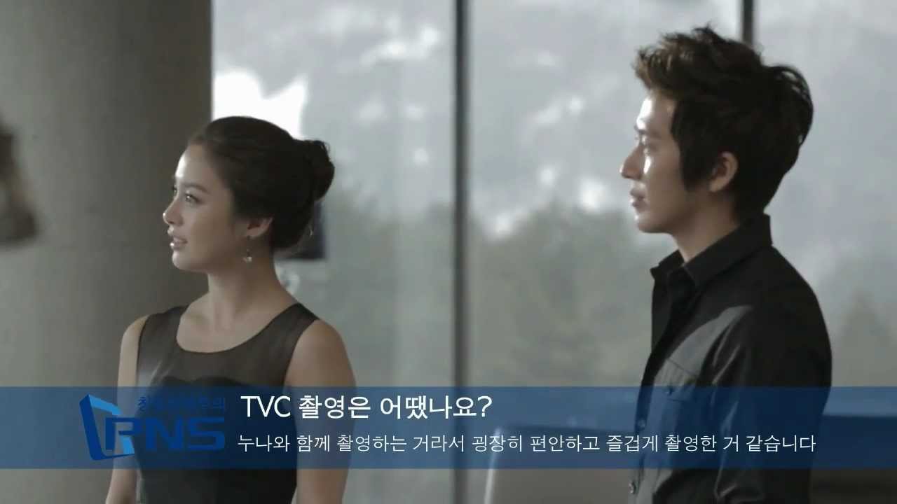 Kim Tae Hee & Lee Wan 2013 New CF 'PNS Window' Making Film