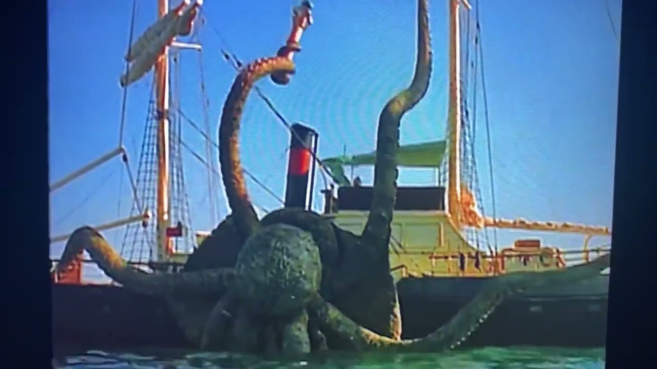 WARLORDS OF ATLANTIS GIANT OCTOPUS ATTACK-