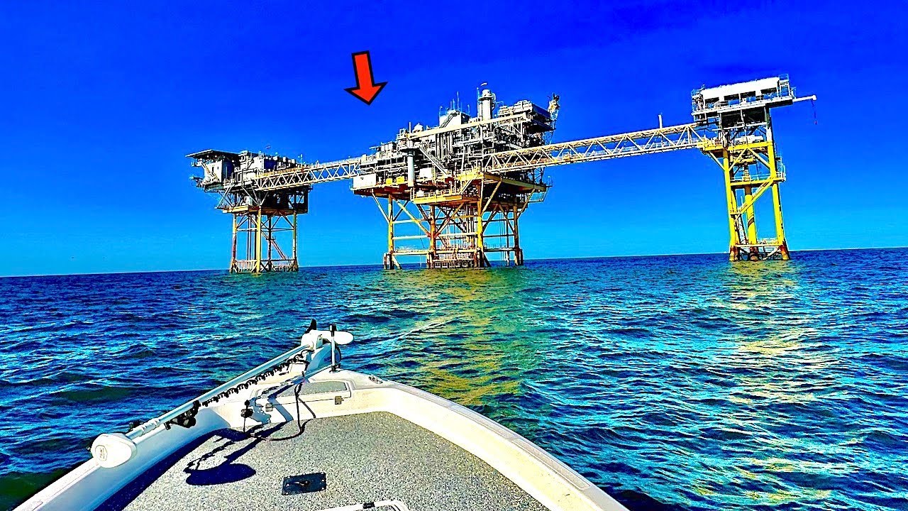Одиночная рыбалка с газовыми установками в Мексиканском заливе!