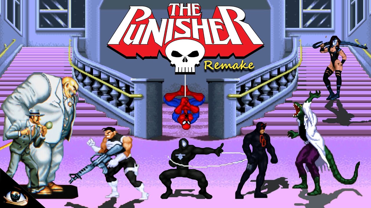The Punisher Arcade Remake [ Windows 2024 ] Longplay/Playthrough