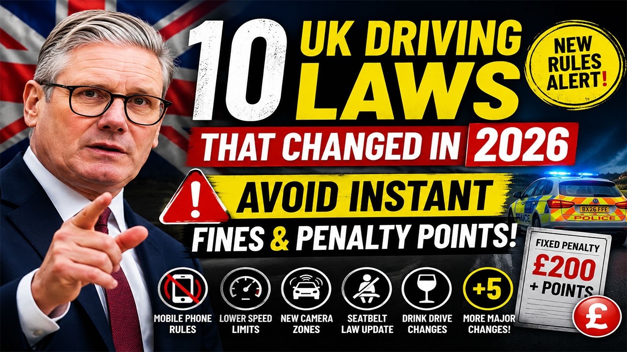 🚨 Drivers Alert These 10 UK Driving Laws Changed in 2026 &ndash; Don't Get Caught Out!