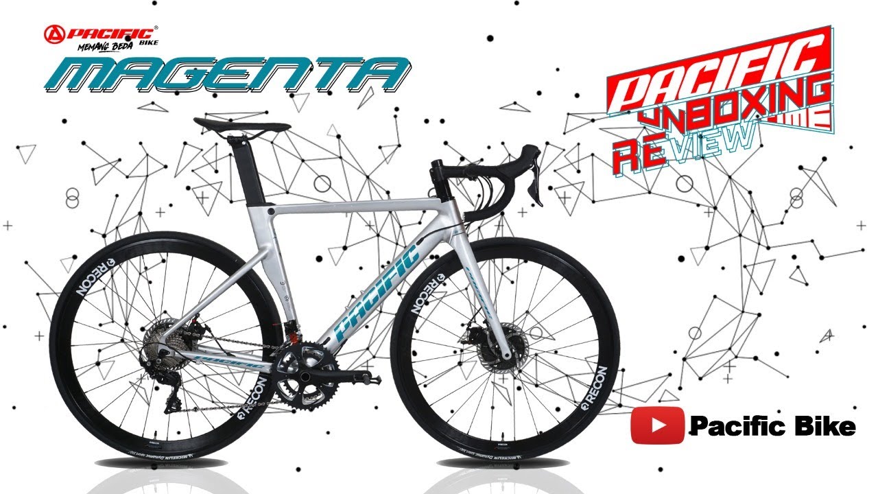 UNBOXING & REVIEW ROAD BIKE MAGENTA