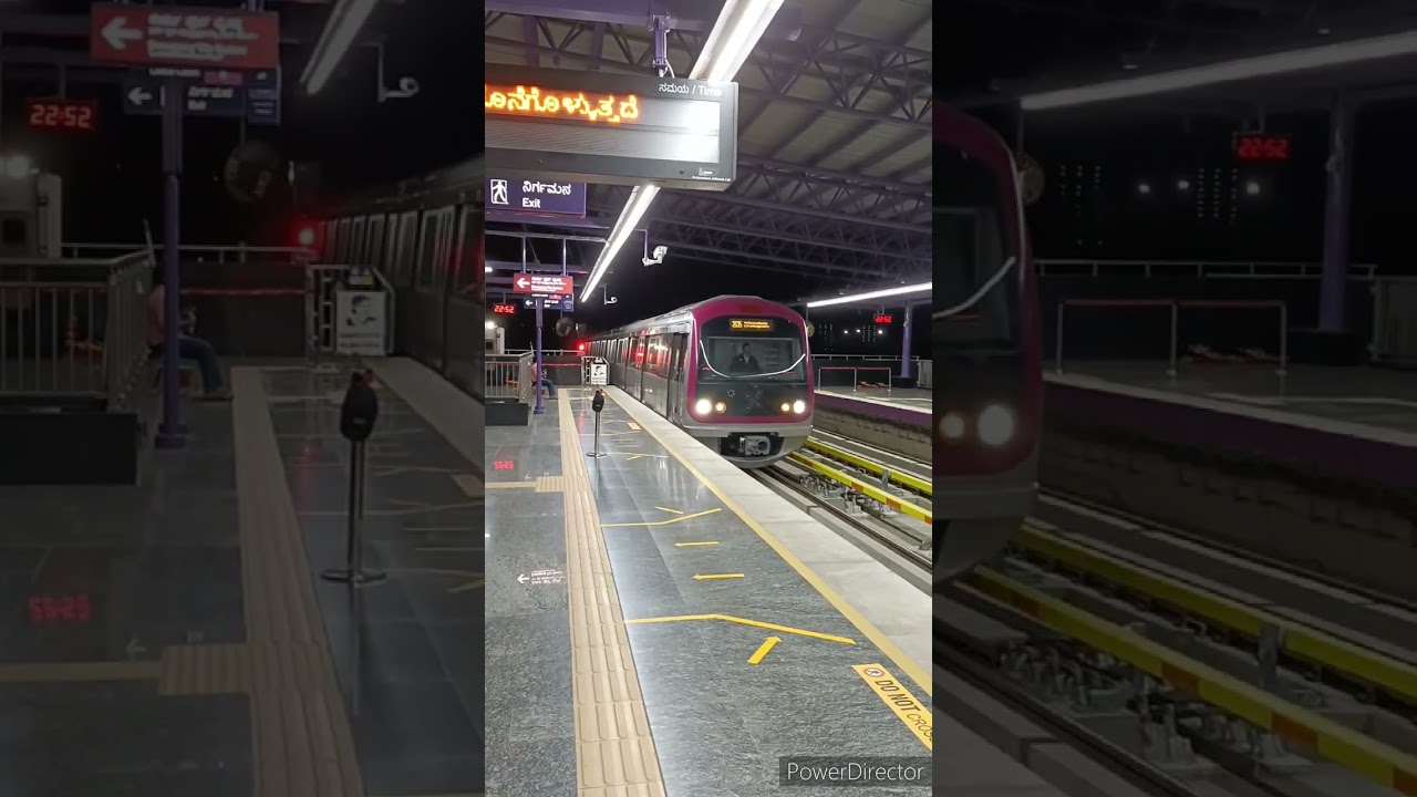 Whitefield to krishnarajapura newly opened metro/ namma Bengaluru