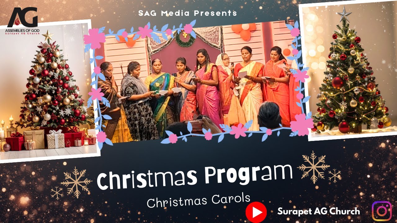 Christmas Program | Surapet AG Church | Christmas Carols | 2025