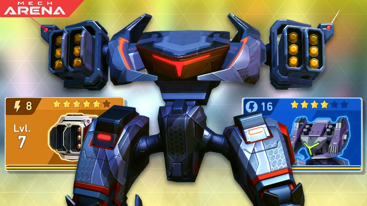Stalker + Strike Rocket 8 🤯| Kontrola dalekiego zasięgu | Mech Arena