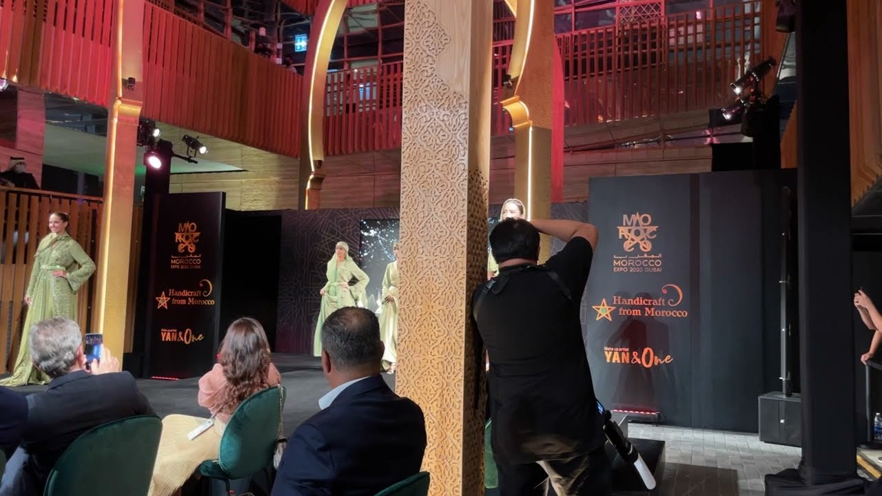 Fashion Show at Morocco Pavilion Expo 2020 Dubai
