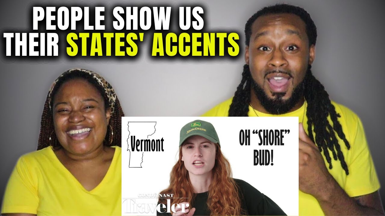 50 People Show Us Their States' Accents | Couple Reaction