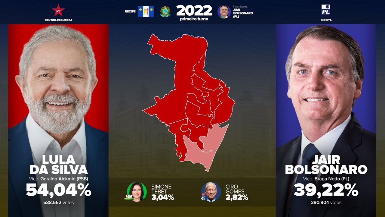 As eleições presidenciais no Recife, de 1989 a 2022