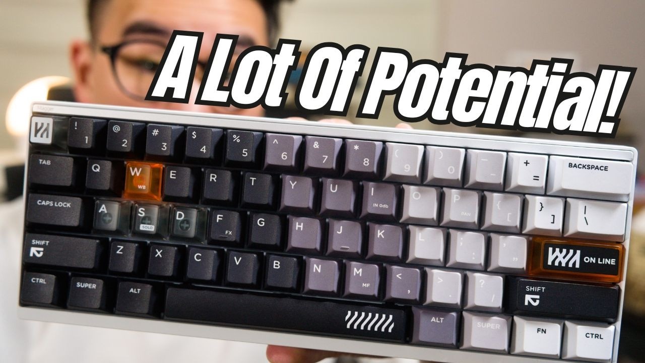 Can Put Into Any 60% Case?! Luminkey Magger60 HE