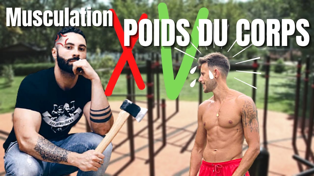 Musculation au poids du corps = peut-on se MUSCLER ❓