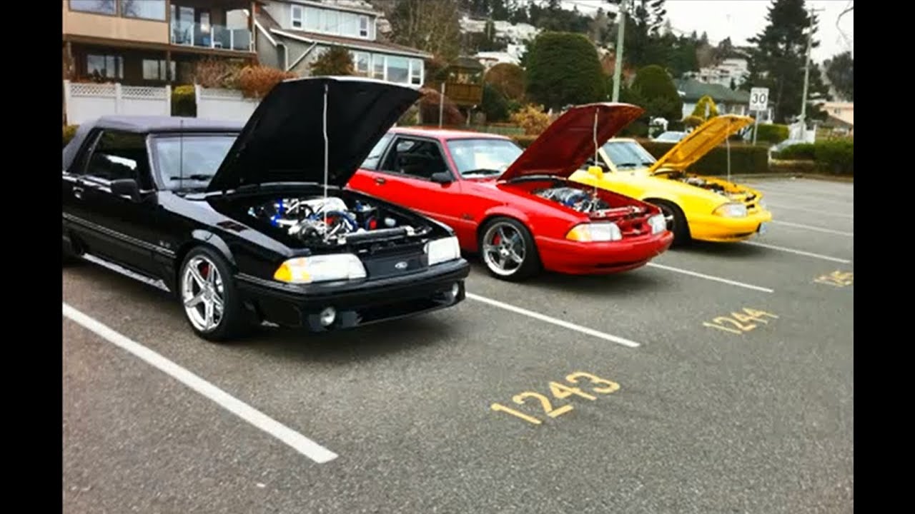 Turbo & Supercharged Mustangs In Car Pulls & Burnouts  Fast