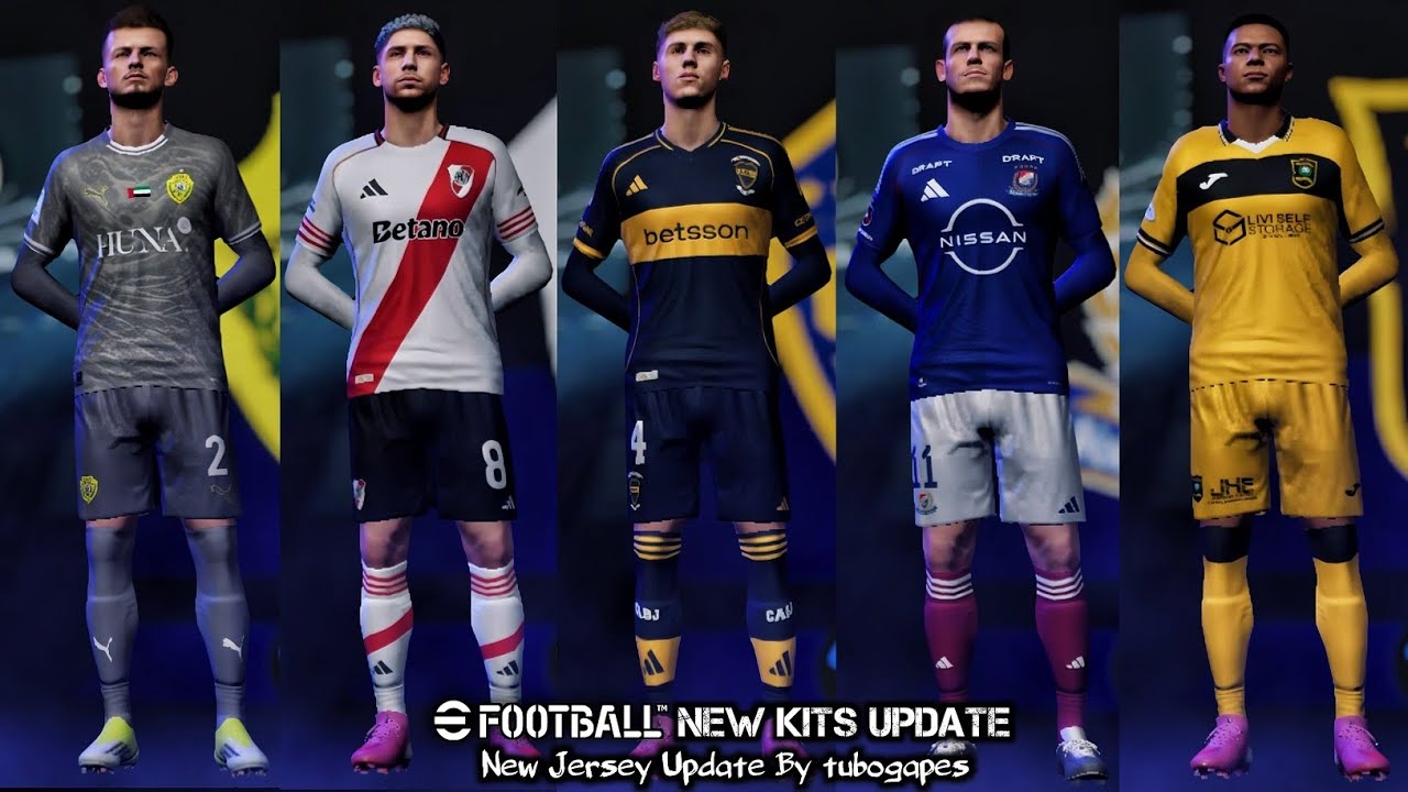 New Kits🔥 Best Jersey Design Update | eFootball 2026 Mobile