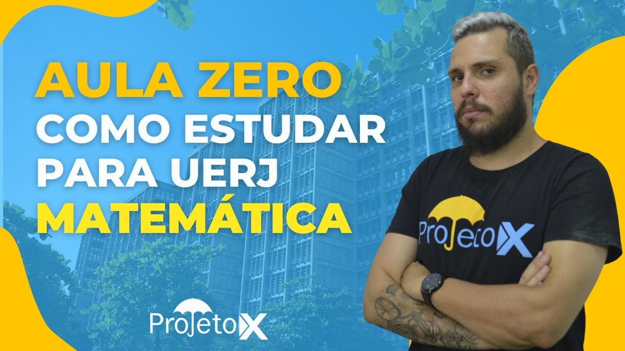 Quais matérias MAIS CAEM na UERJ | Aula Zero | MATEMÁTICA | Prof.: Isaías Siqueira