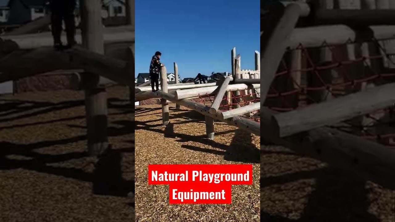 Natural Playground Equipment