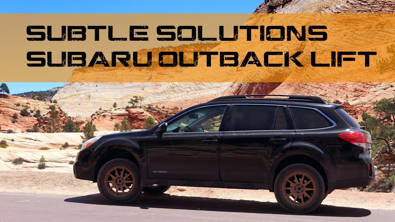 2014 Subaru Outback Lift