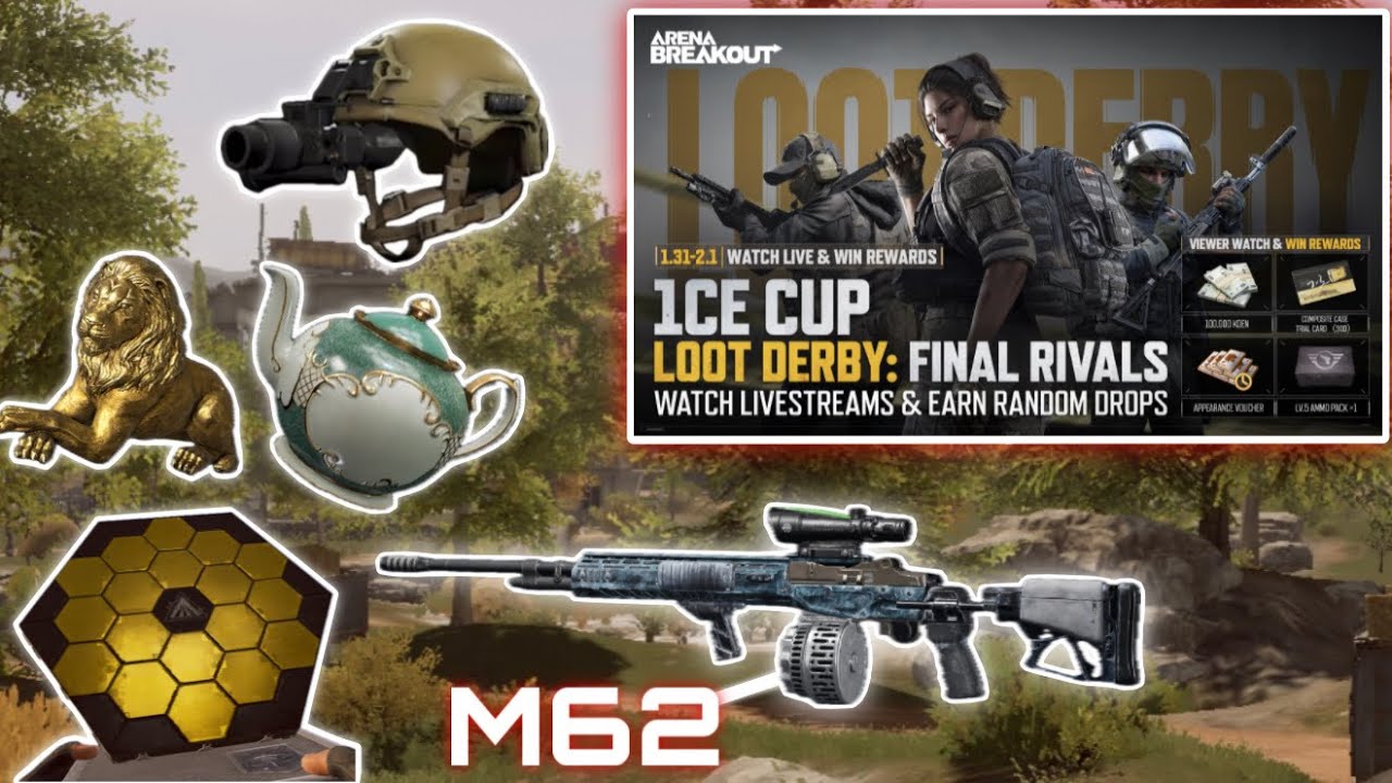 Loot Derby Event and MK14+ M62 Farm120K | Arena Breakout