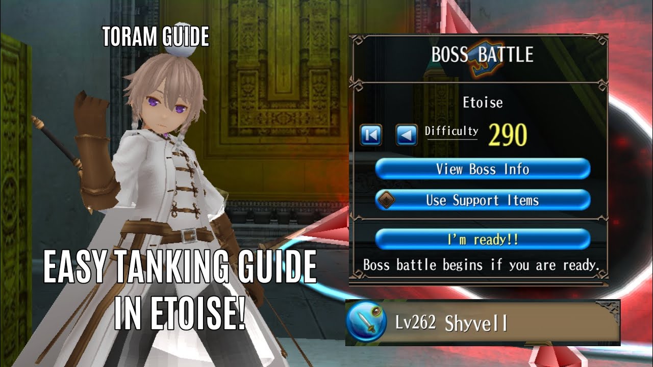 How to Tank Etoise Easily! | Toram Online Guide