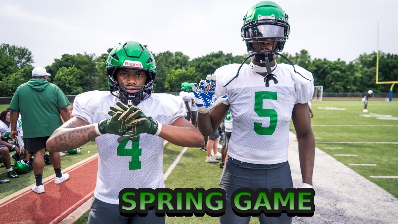 White station vs Kirby high school football spring game 2025!