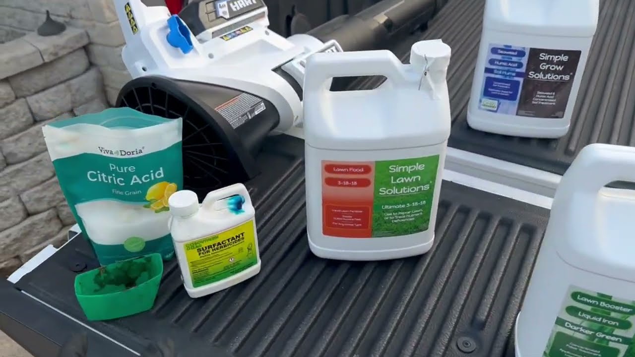 Testing Simple Lawn Solutions 3-18-18 – Does Foliar Phosphorus Actually Work?