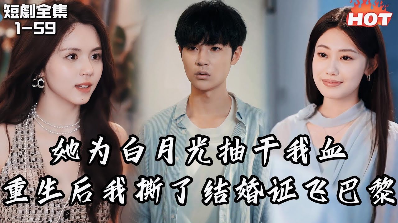 Multi |男頻熱播短劇🔥當光替身七年，她為白月光抽乾我最後一滴血，重生後我撕了結婚證飛巴黎丨邓燕妮丨晚来舟不渡丨追夫火葬场,逆襲 复仇