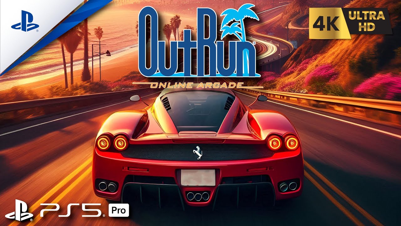 OutRun Online Arcade - PS5™ Gameplay [4K 60FPS]