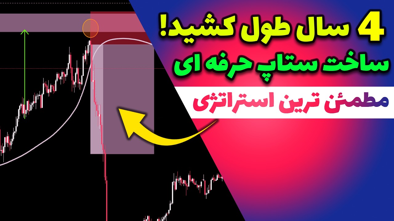 ۴ سال طول کشید بسازمش! آموزش حرفه ای ترین استراتژی اسکالپ یک دقیقه ای - NTS9