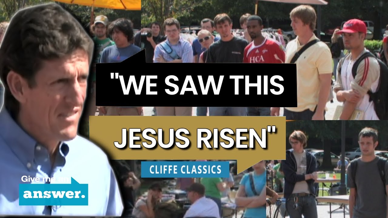 Cliffe Knechtle | Could Eyewitnesses See Jesus Risen From The Dead? | Give Me an Answer