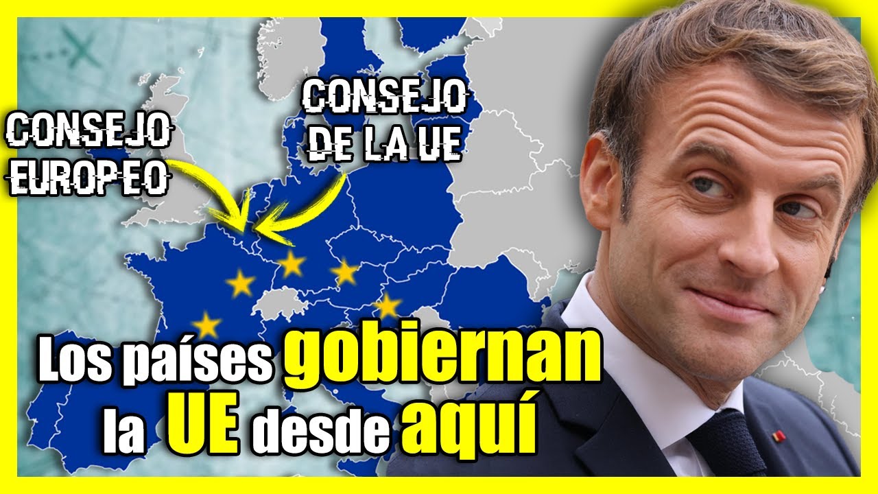 &iquest;Qui&eacute;n MANDA en el Consejo EUROPEO, de EUROPA y de la UE?