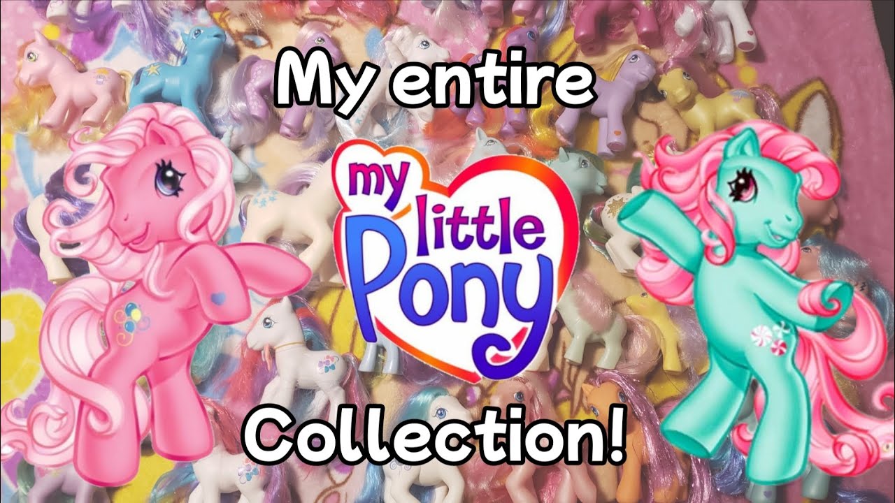 My entire My Little Pony G1 & G3 collection 💕