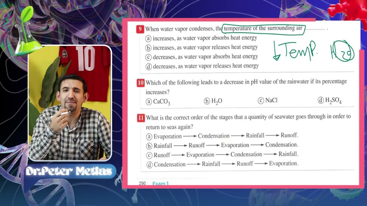 First Secondary 2026 - Exam 1 - Moasser - Integrated science