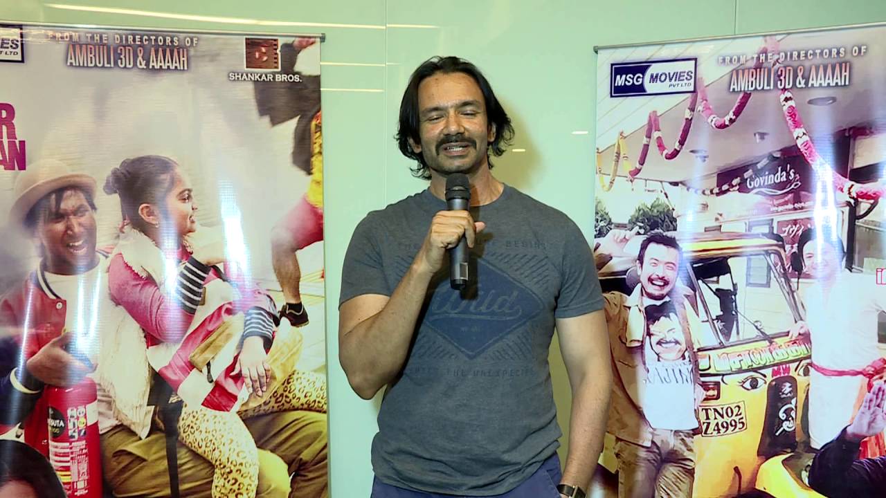 Actress Vincent Asokan speaking about JUMBULINGAM 3D FILM