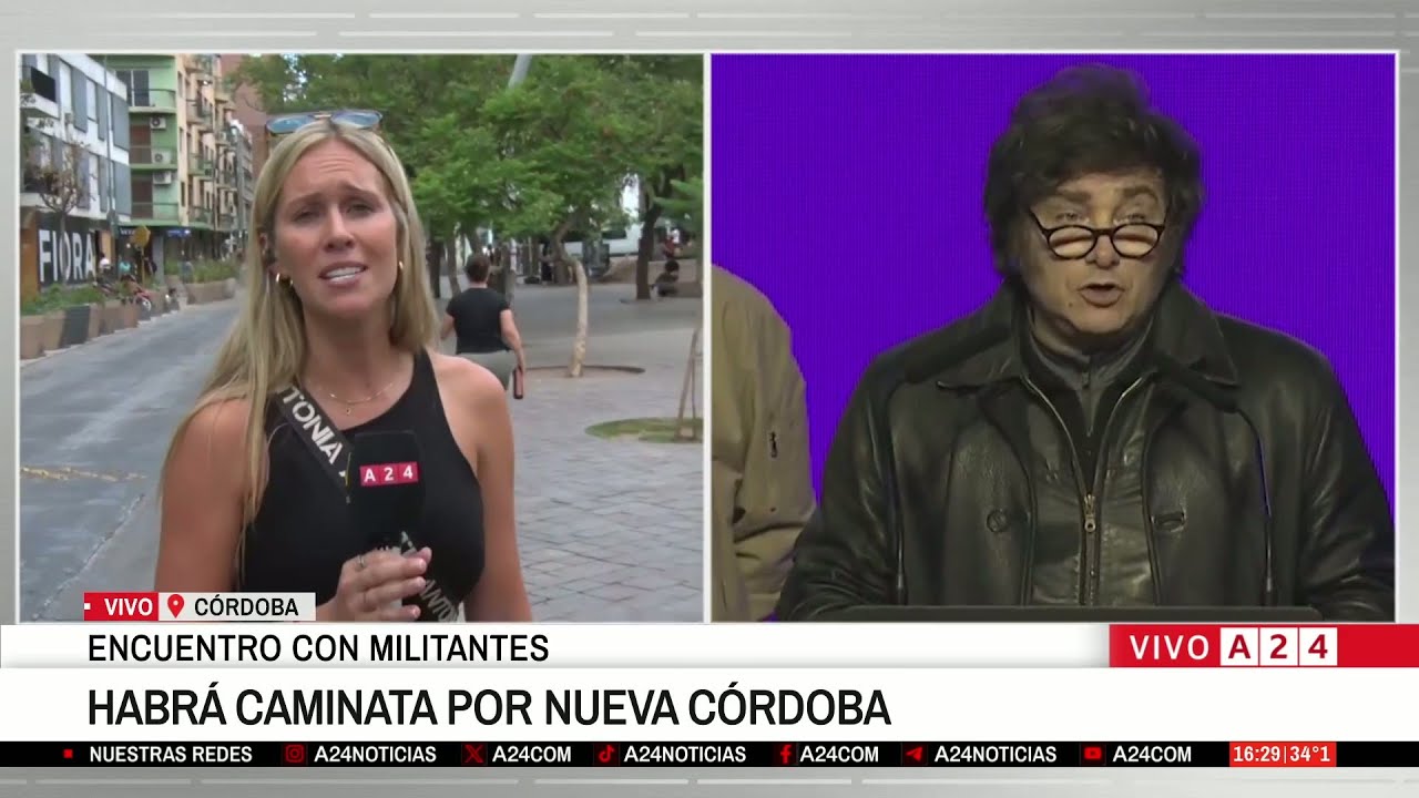 📢 JAVIER MILEI LLEGA A CÓRDOBA EN EL TOUR DE LA GRATITUD