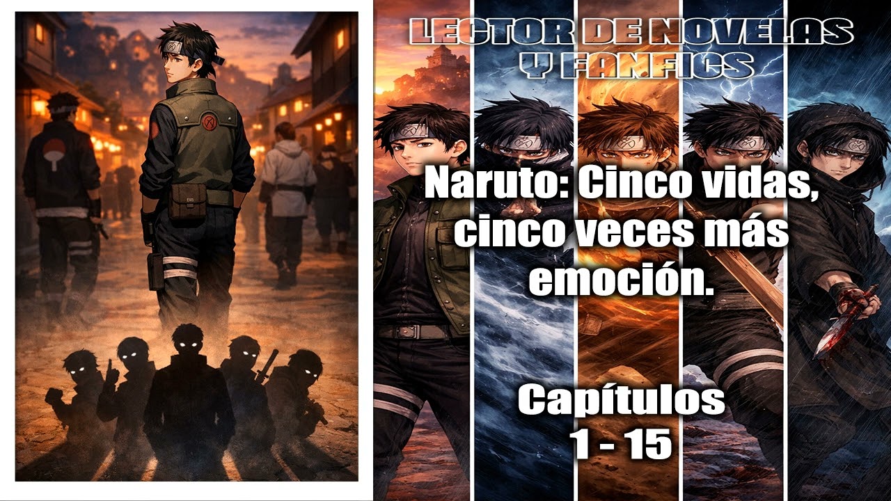Naruto: Cinco vidas, cinco veces más emoción Capítulos 1-15