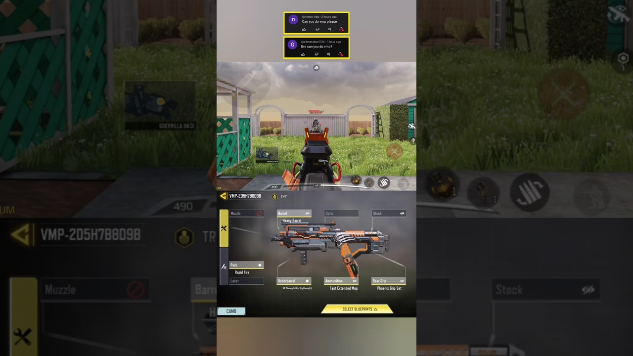 Best VMP Build (VMP-2D5H7B8D9B) - Season 8 COD Mobile 2025