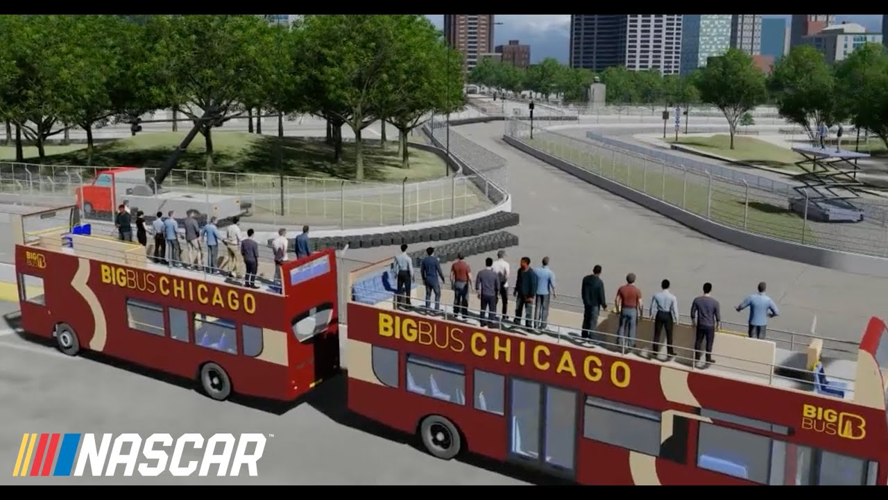 Chicago Street Course preview: The 'Big Bus' spotters stand | NASCAR