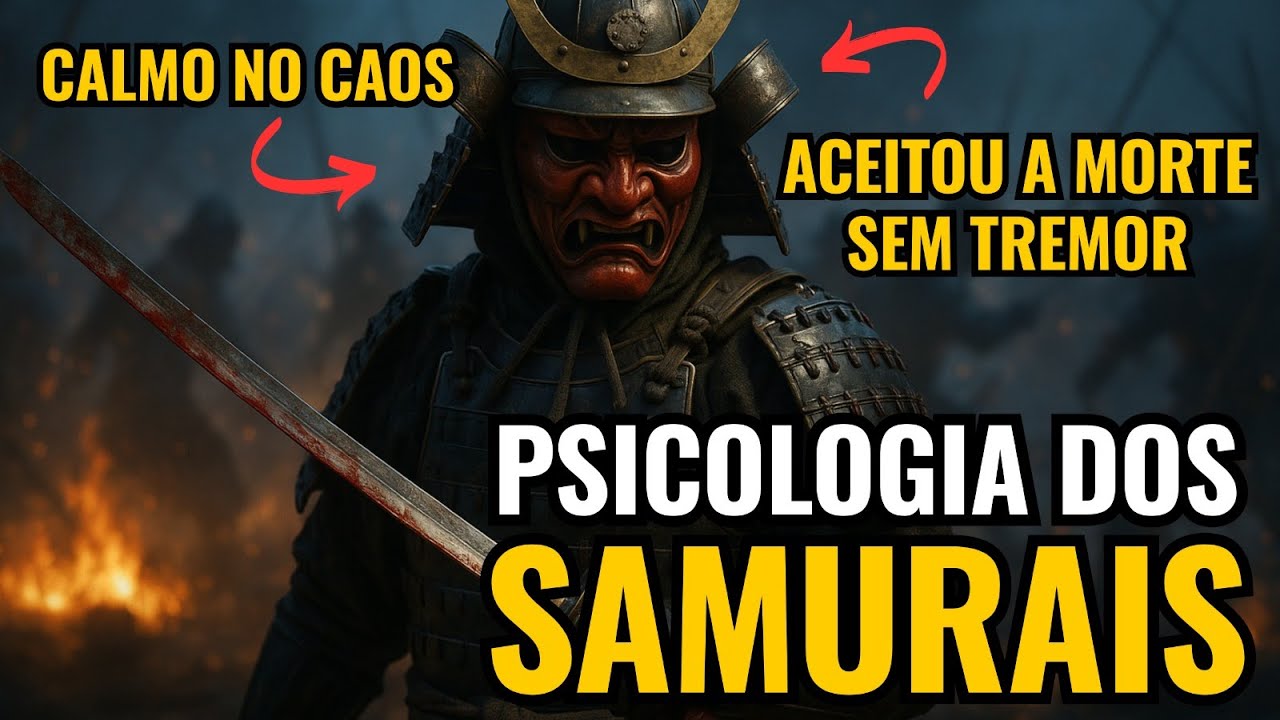 PSICOLOGIA DE GUERRA: O Que Moldava a Alma dos Samurais