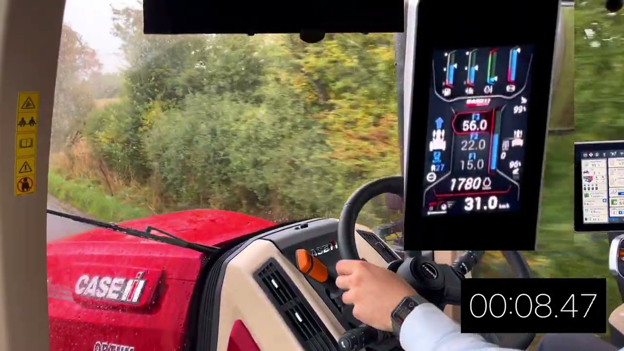 Case IH Optum 300 AFS CVX (NEW CAB) 0-56kph