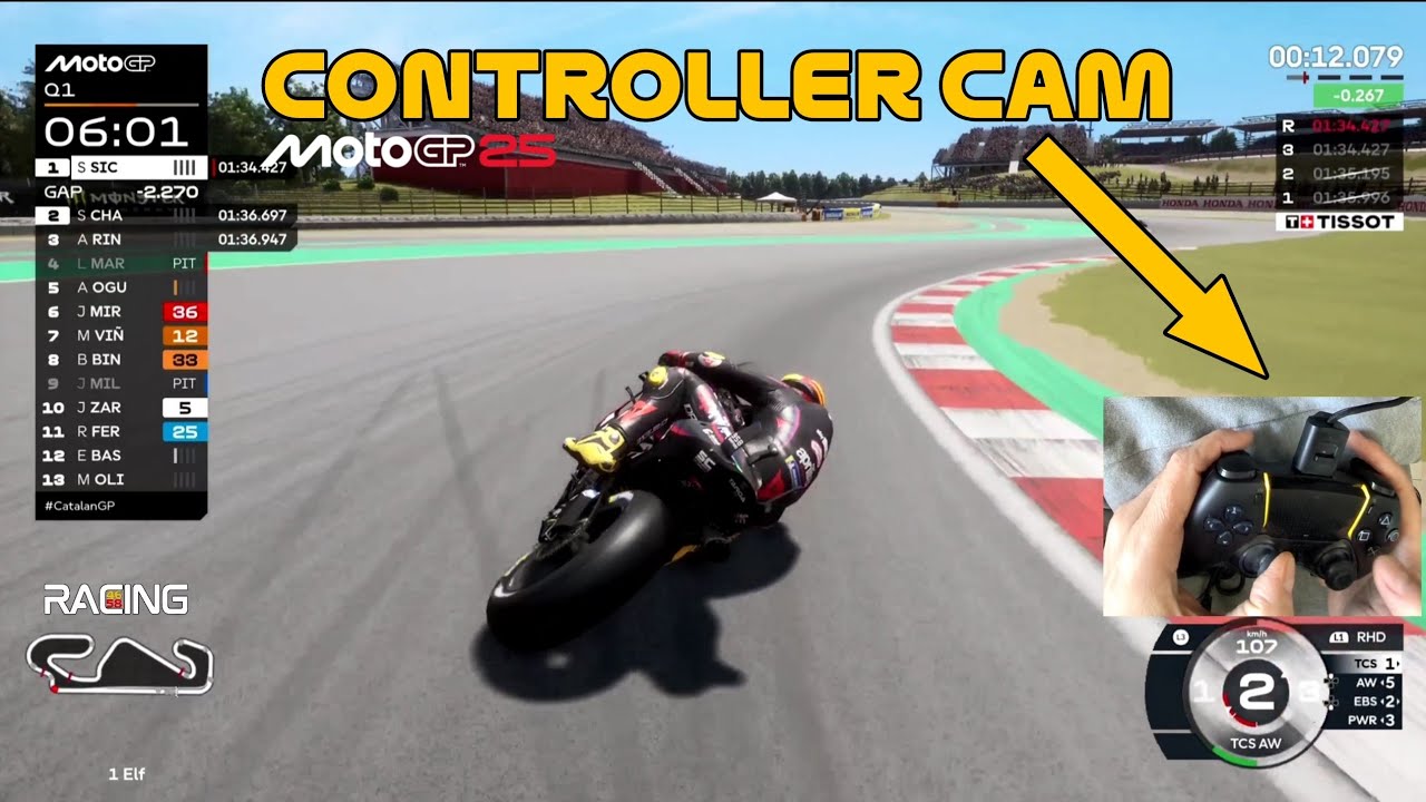 MotoGP 25 - Gameplay - Controller CAM PlayStation 🎮
