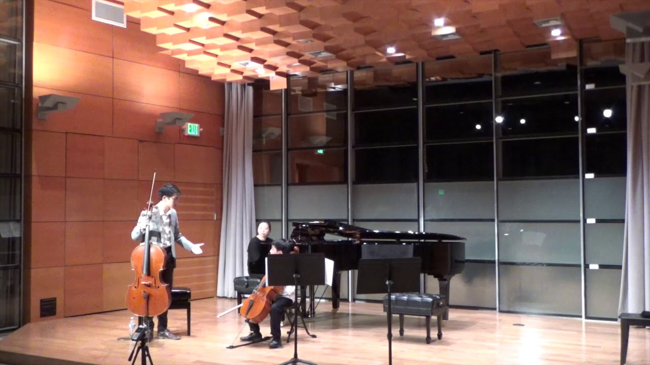 Nathan Chan Masterclass I. Allegro from Cello Concerto No. 4, Op. 65 by Georg Goltermann