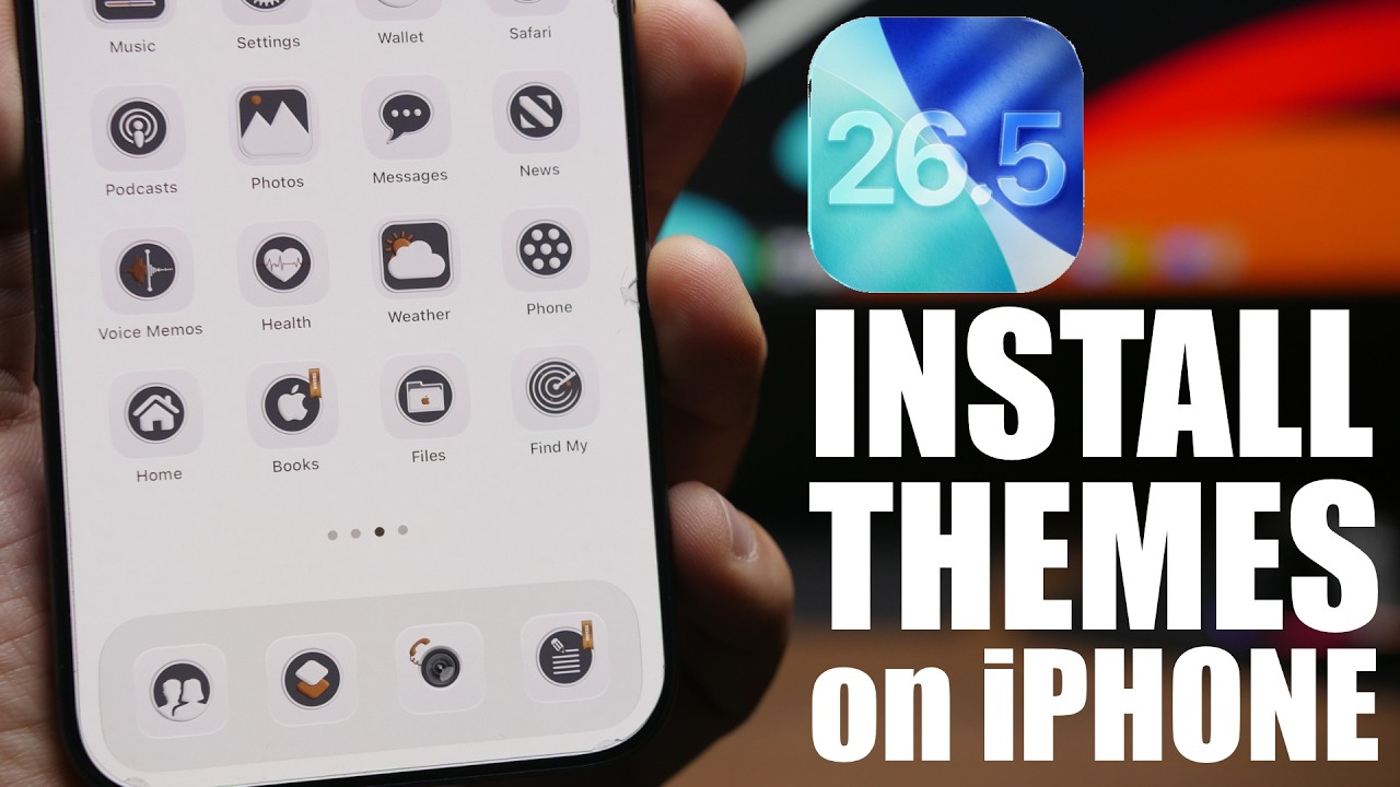 How To Install FREE Custom Icon Packs on iPhone !