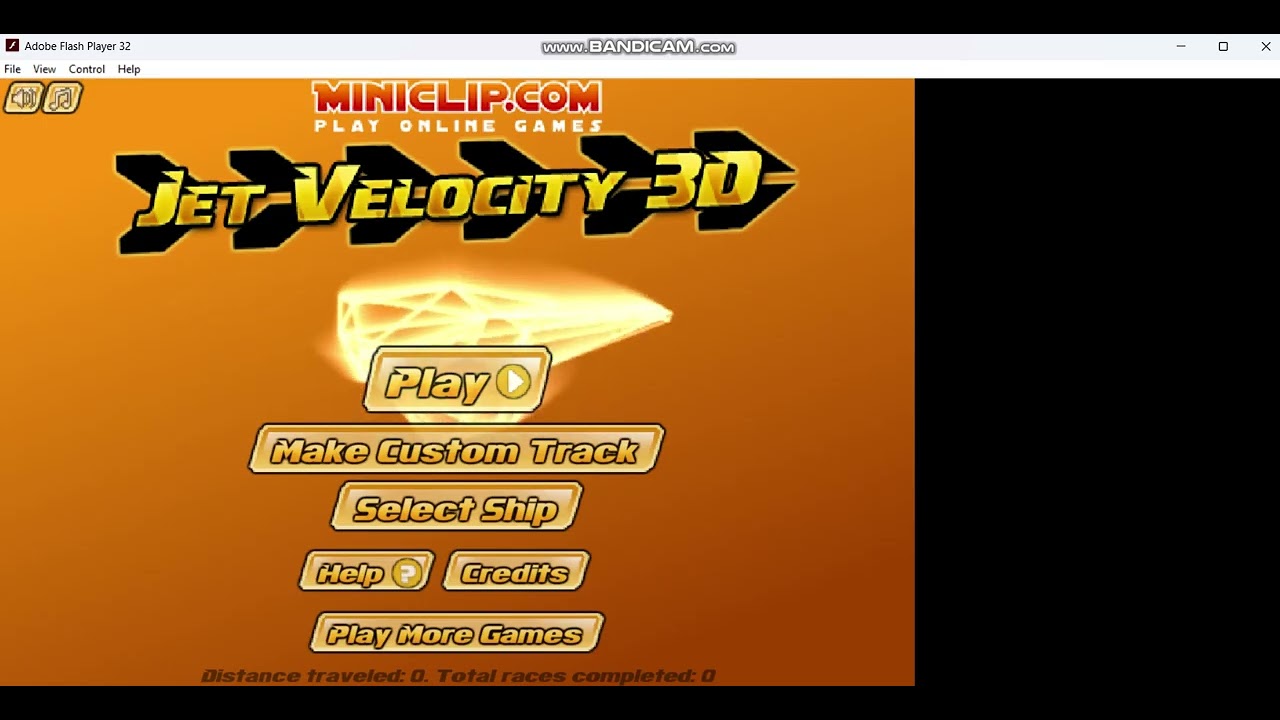 Jet Velocity 3D Ost Main Menu Speedrun