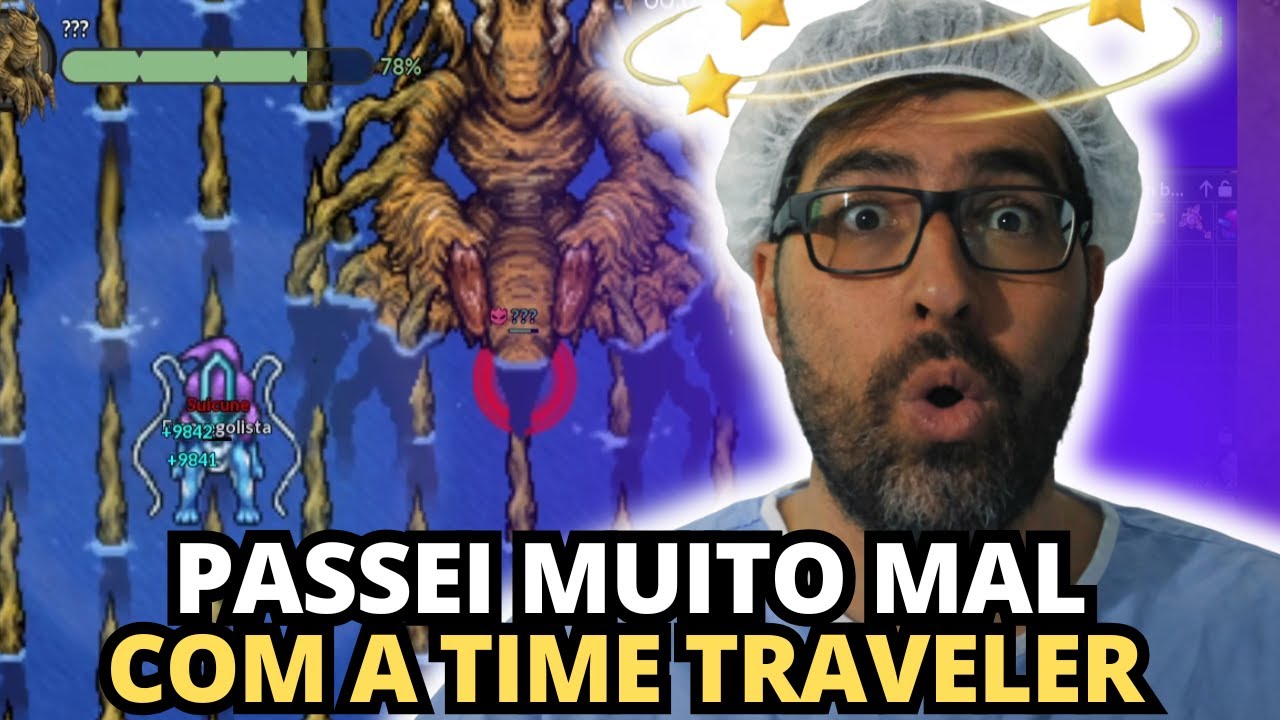 QUASE FUI PARA O HOSPITAL POR CAUSA DA TIME TRAVELER!