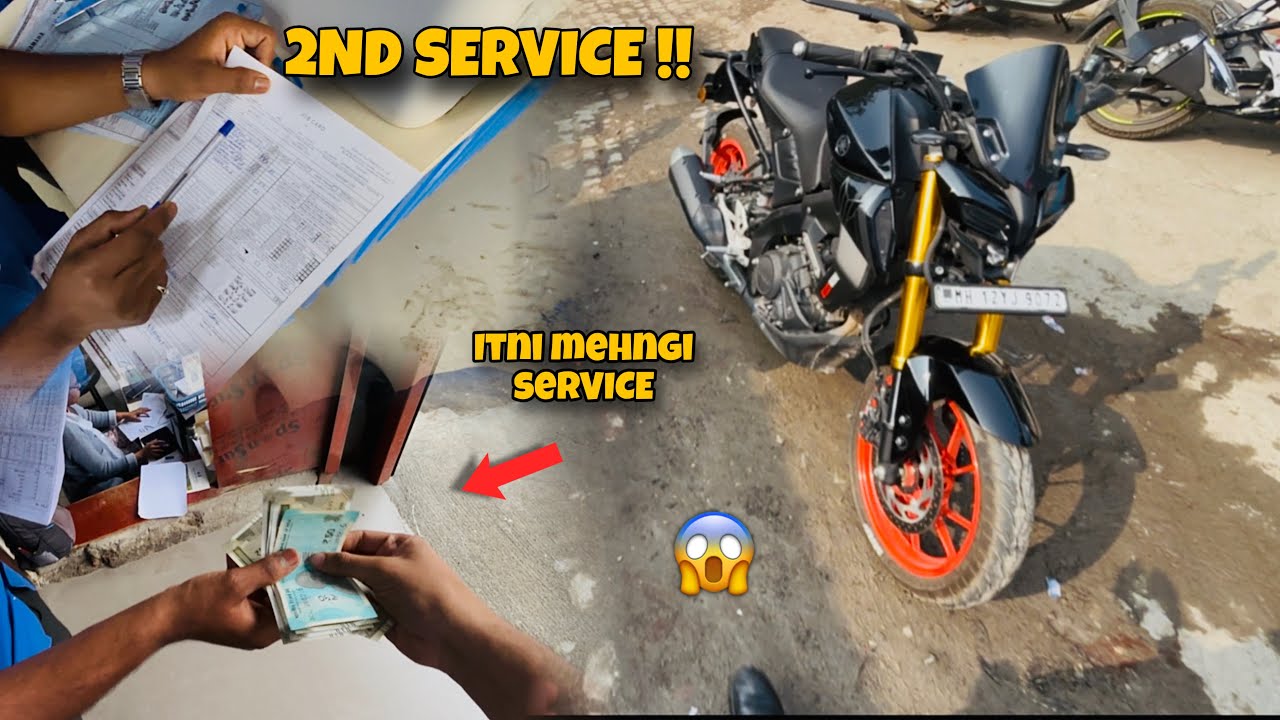 MT-15 Ki 2nd Service 😱 Itni Mehngi? | Real Bill & Honest Vlog
